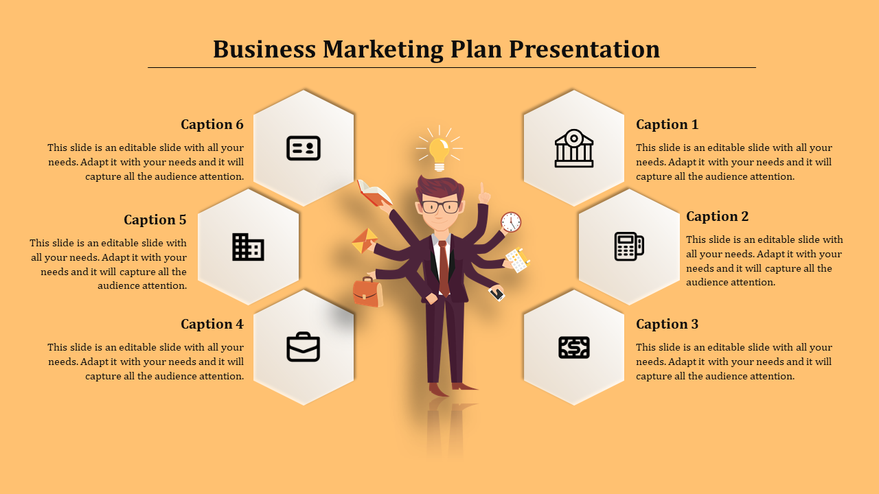 business marketing plan PowerPoint presentation